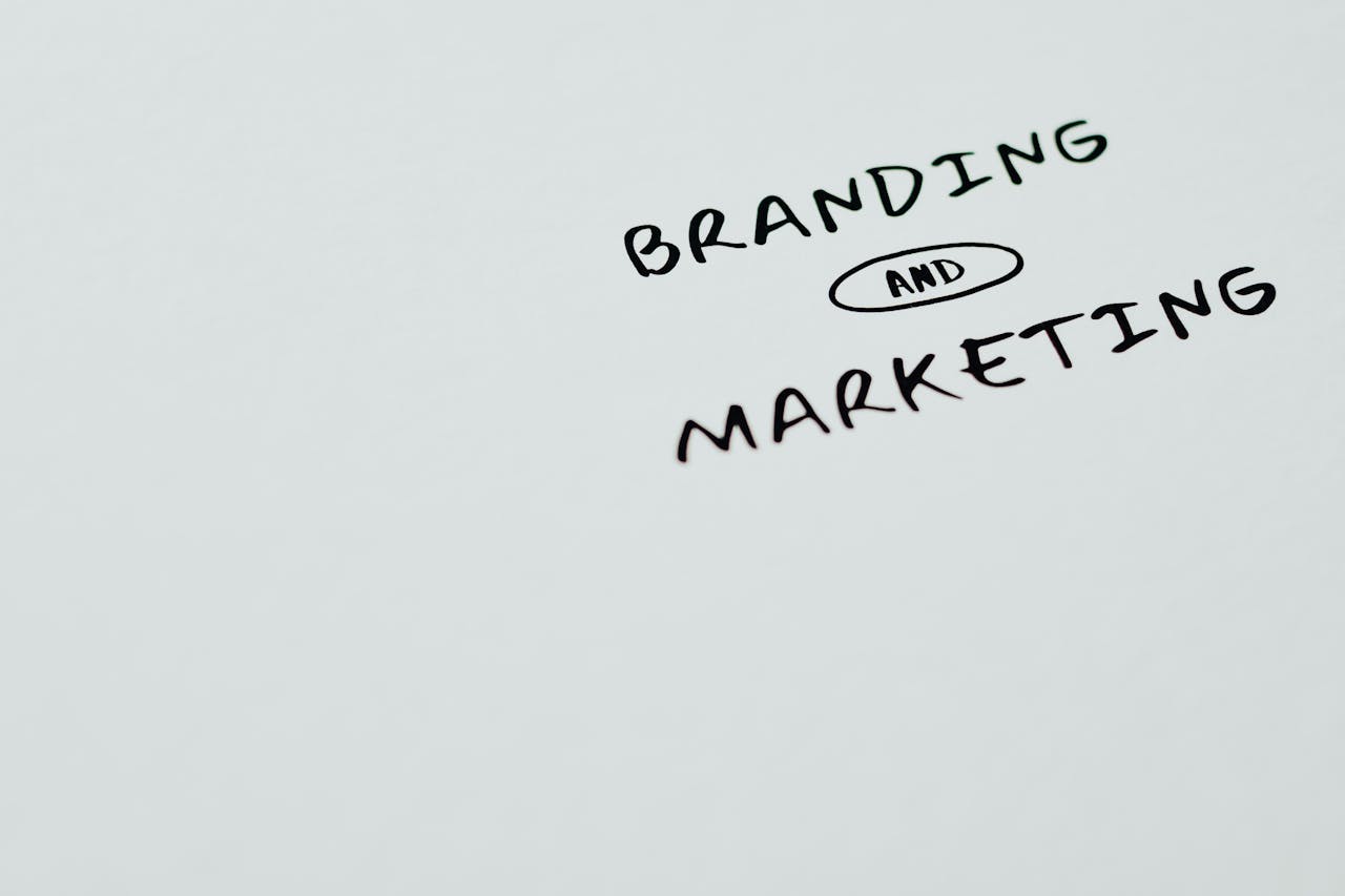 Mastering the First Impression: Your intriguing post title goes here A minimalist image featuring the words 'Branding' and 'Marketing' on a white background, ideal for digital marketing themes.